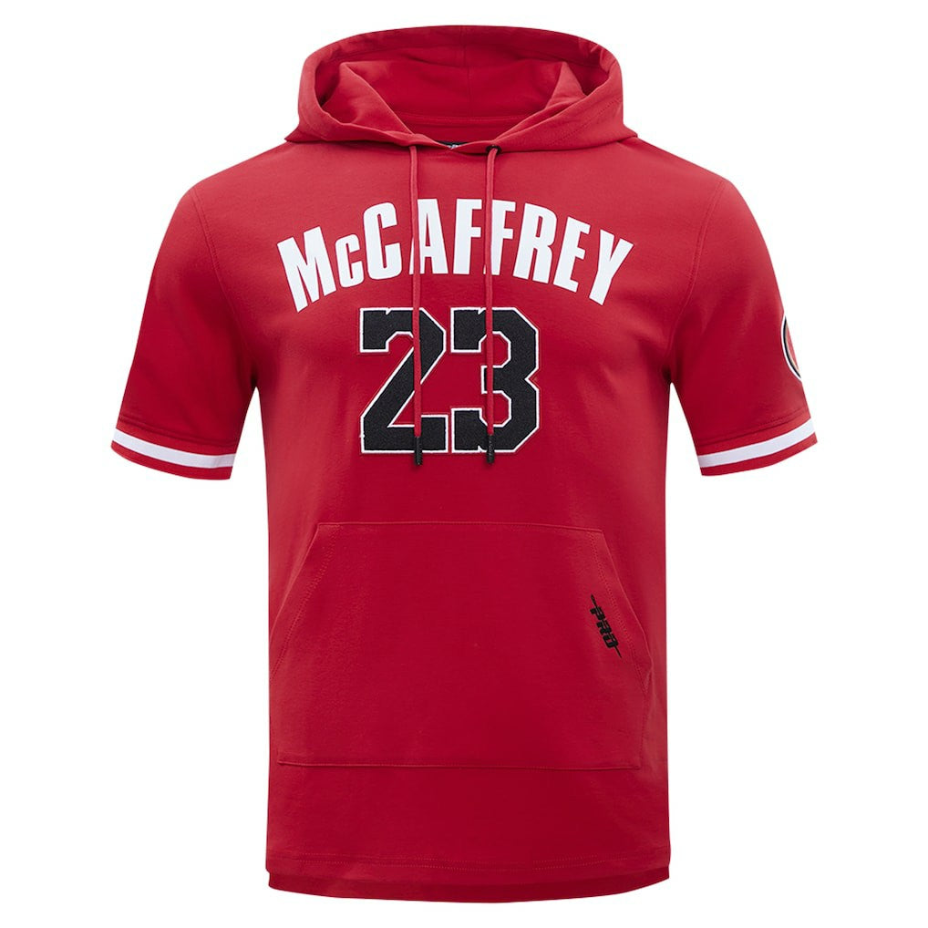 Christian McCaffrey  Pro Standard Player Name & Number Hoodie T-Shirt - San Francisco 49ers Hoodies