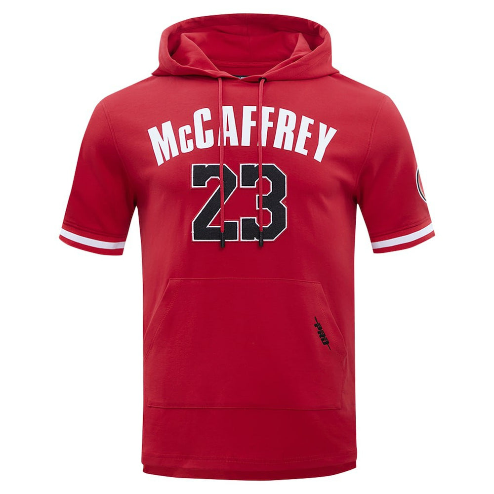 Christian McCaffrey  Pro Standard Player Name & Number Hoodie T-Shirt - San Francisco 49ers Hoodies