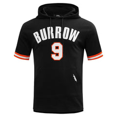 Joe Burrow  Pro Standard Player Name & Number Hoodie T-Shirt - Cincinnati Bengals Hoodies