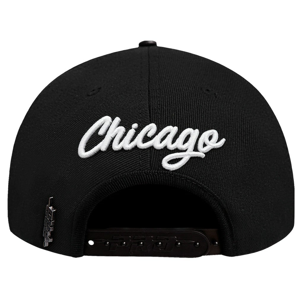 Chicago Bulls Pro Standard Paint the City Pinch Front Snapback Hat