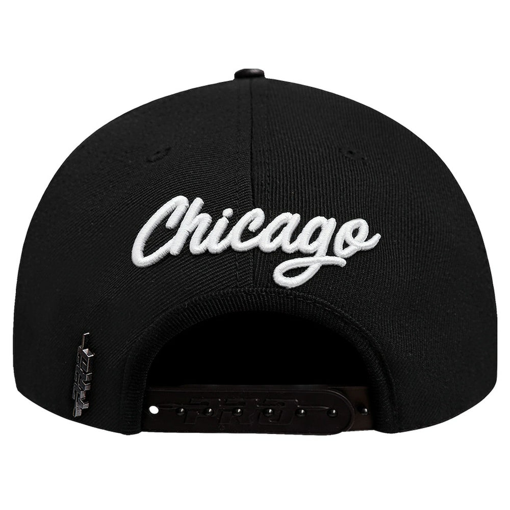 Chicago Bulls Pro Standard Paint the City Pinch Front Snapback Hat