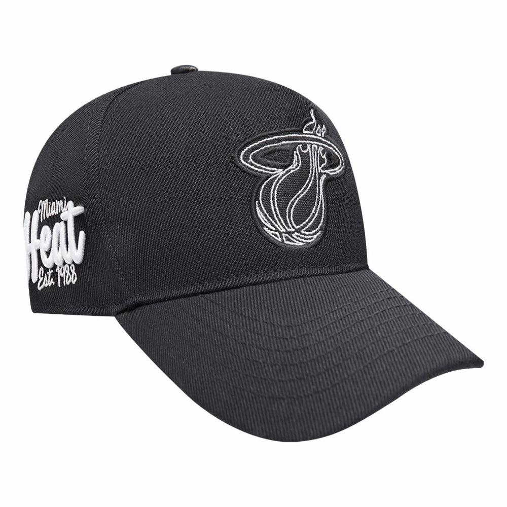 Miami Heat Pro Standard Paint the City Pinch Front Snapback Hat
