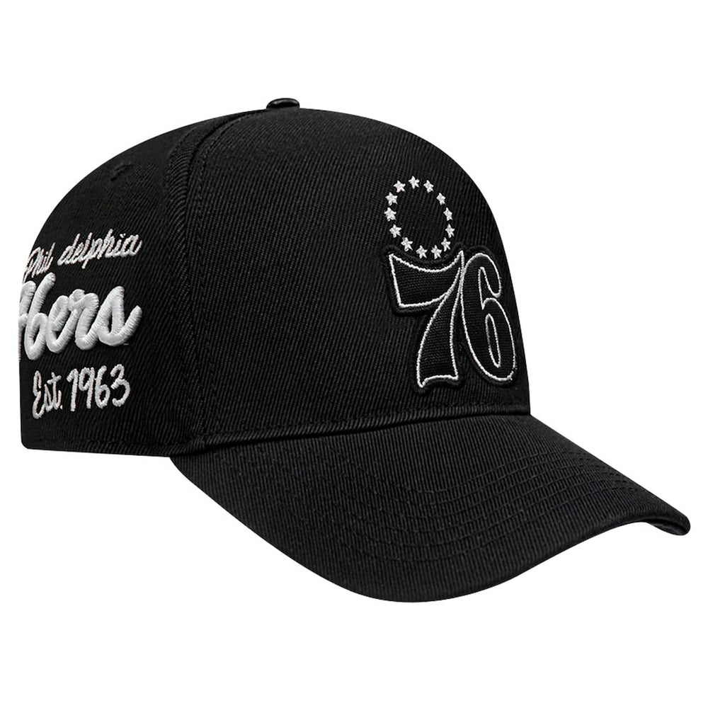Philadelphia 76ers Pro Standard Paint the City Pinch Front Snapback Hat