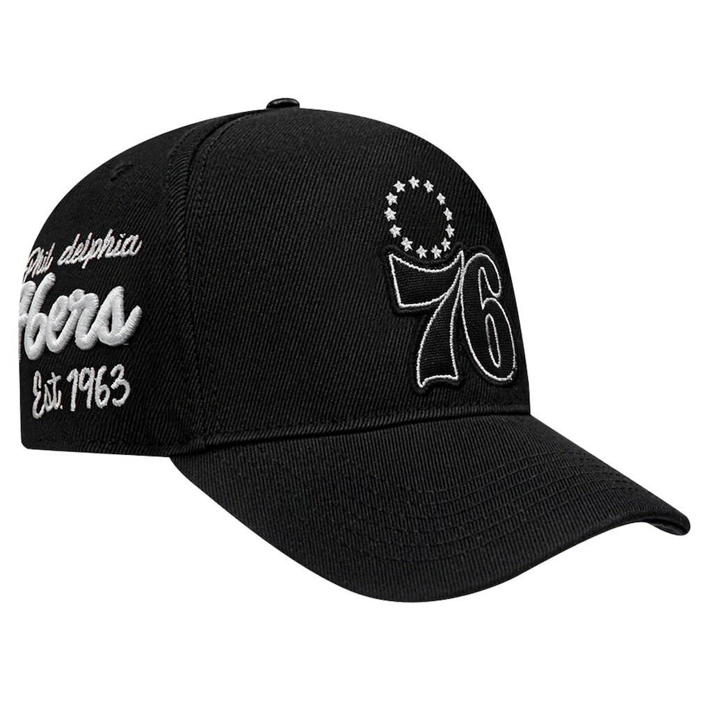Philadelphia 76ers Pro Standard Paint the City Pinch Front Snapback Hat