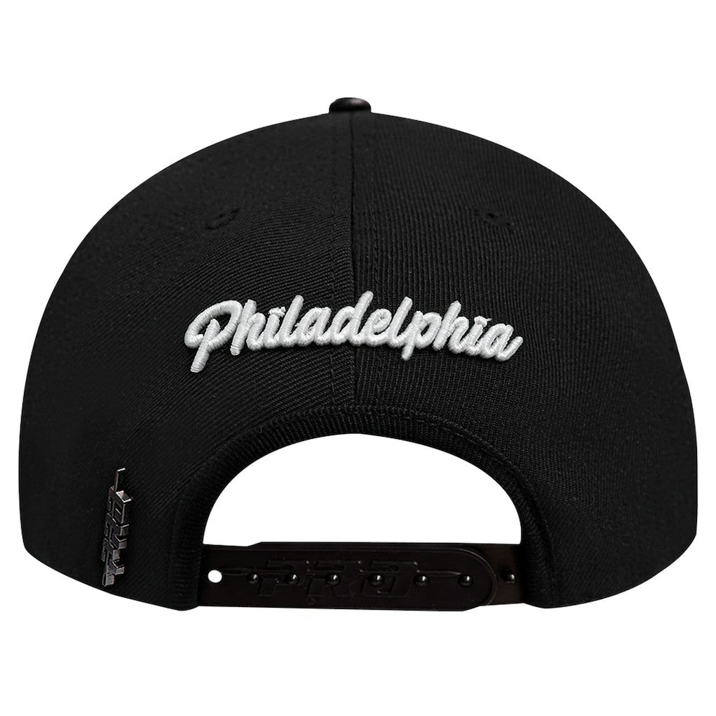 Philadelphia 76ers Pro Standard Paint the City Pinch Front Snapback Hat