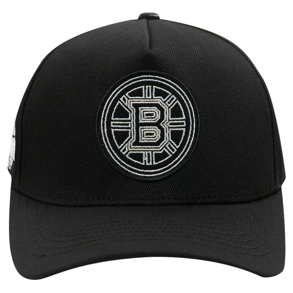 NHL Boston Bruins Pro Standard Paint the City Pinch Front Snapback Hat