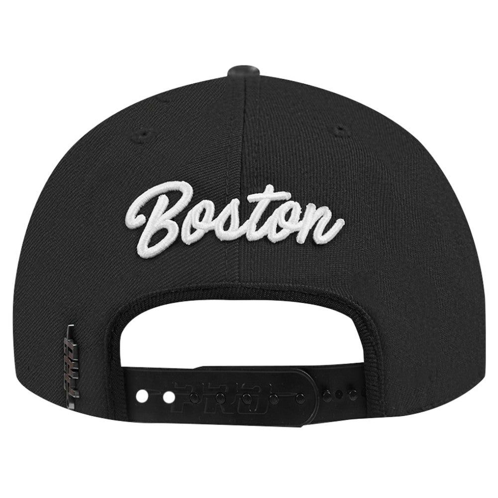 NHL Boston Bruins Pro Standard Paint the City Pinch Front Snapback Hat