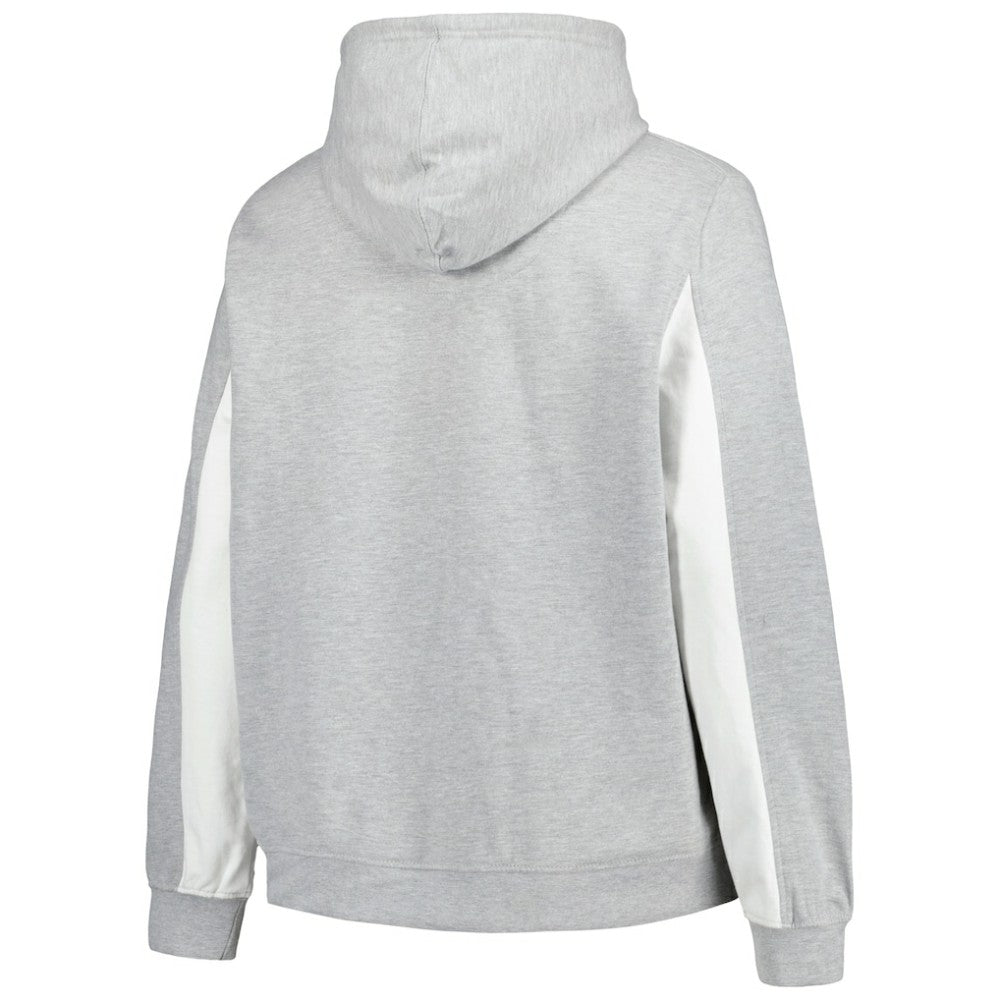 Heather Gray Profile San Diego Padres Women's Plus Size Pullover Hoodie