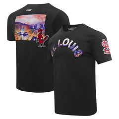 Black St. Louis Cardinals Pro Standard Cityscape T-Shirt