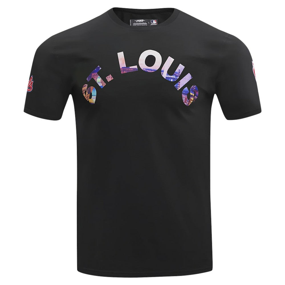 Black St. Louis Cardinals Pro Standard Cityscape T-Shirt
