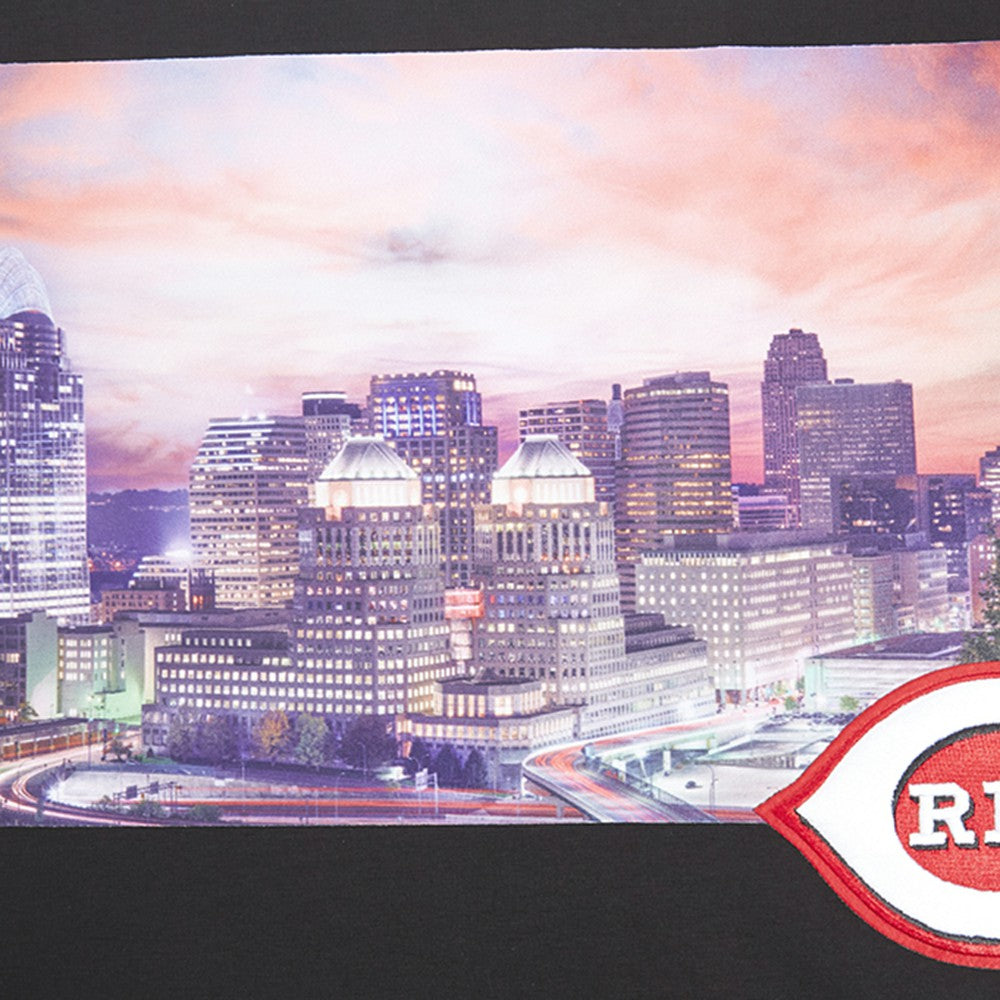 Black Cincinnati Reds Pro Standard Cityscape T-Shirt