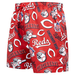 Black Cincinnati Reds Pro Standard Toss Logo Woven Shorts