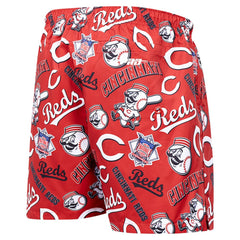 Black Cincinnati Reds Pro Standard Toss Logo Woven Shorts