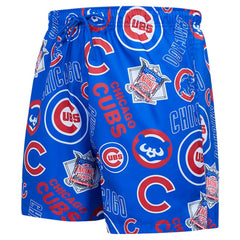 Royal Chicago Cubs Pro Standard Toss Logo Woven Shorts