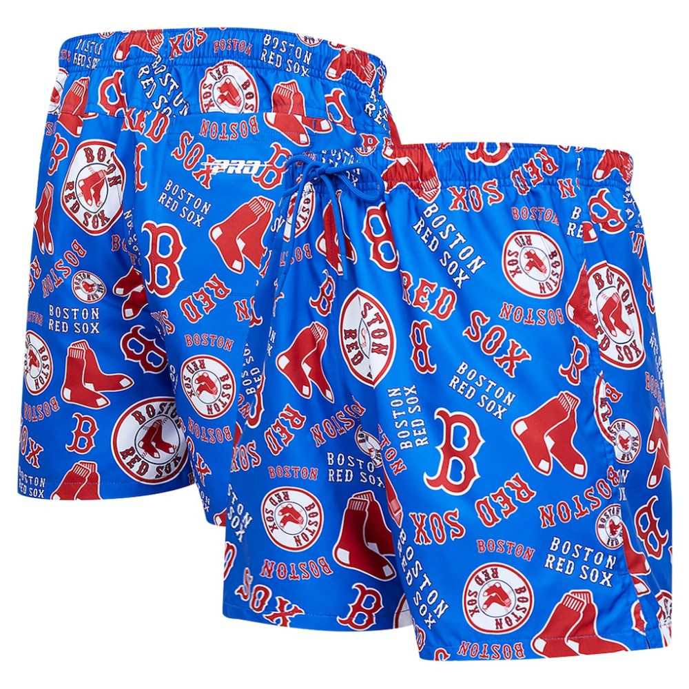 Navy Boston Red Sox Pro Standard Toss Logo Woven Shorts