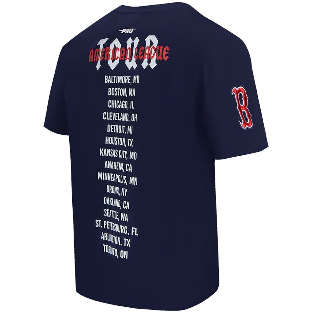 Navy Boston Red Sox Pro Standard Oversized City Tour T-Shirt