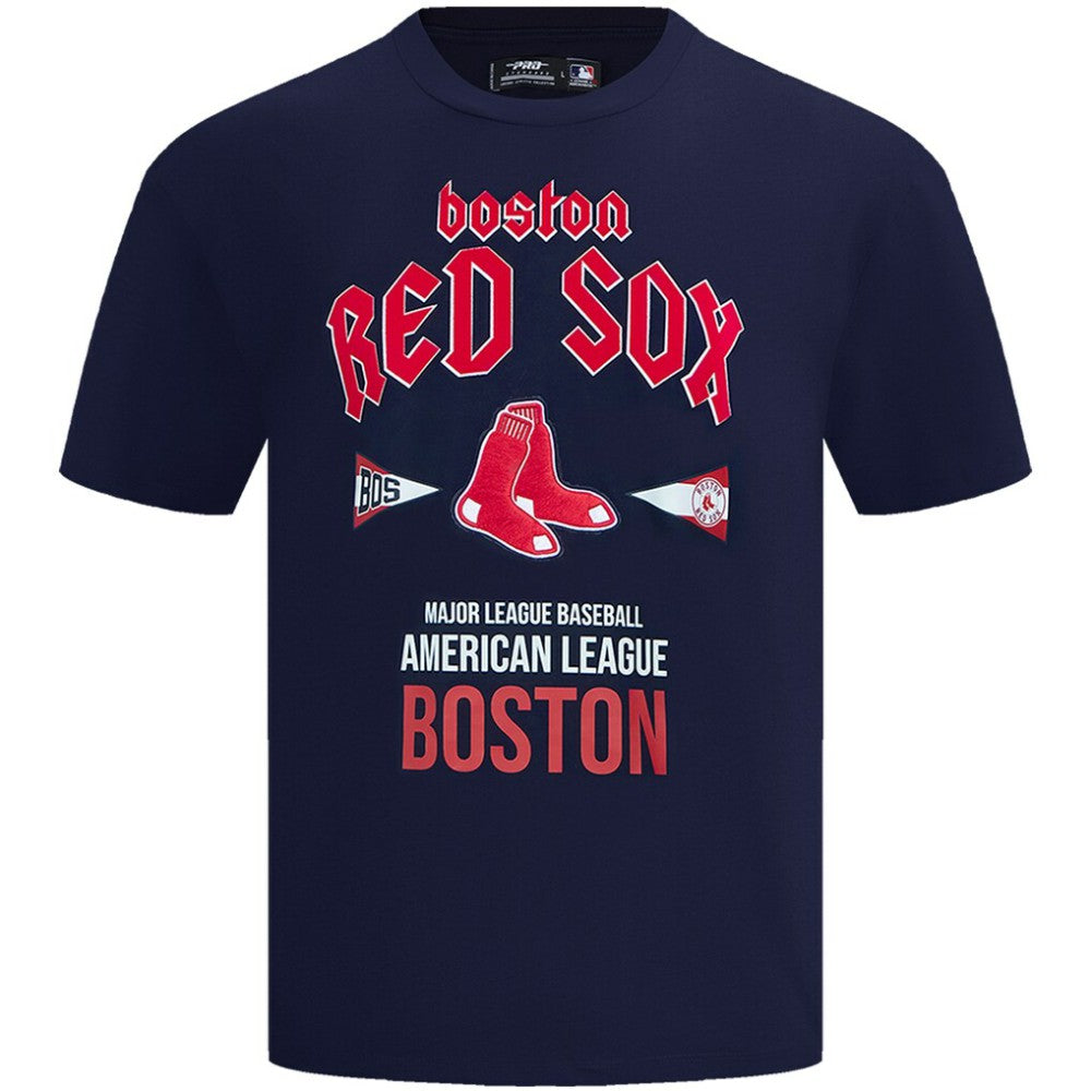 Navy Boston Red Sox Pro Standard Oversized City Tour T-Shirt