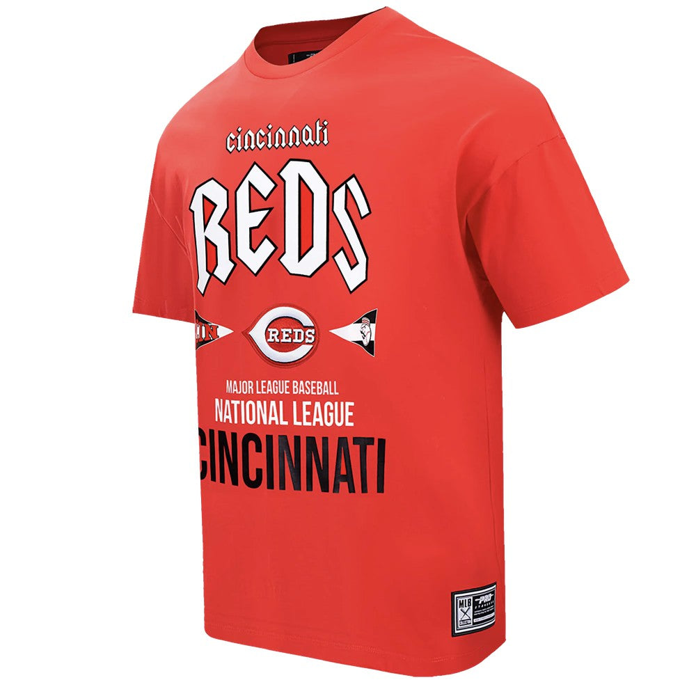 Red Cincinnati Reds Pro Standard Oversized City Tour T-Shirt