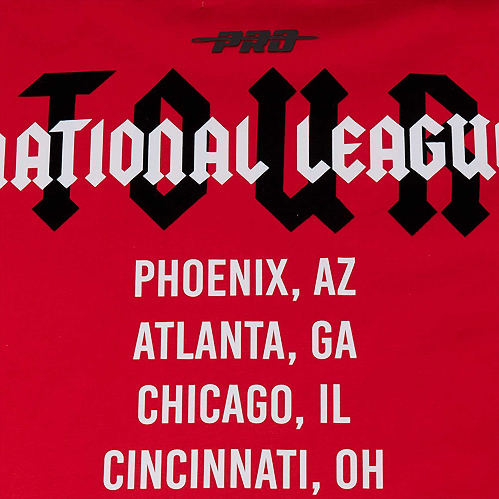 Red Cincinnati Reds Pro Standard Oversized City Tour T-Shirt