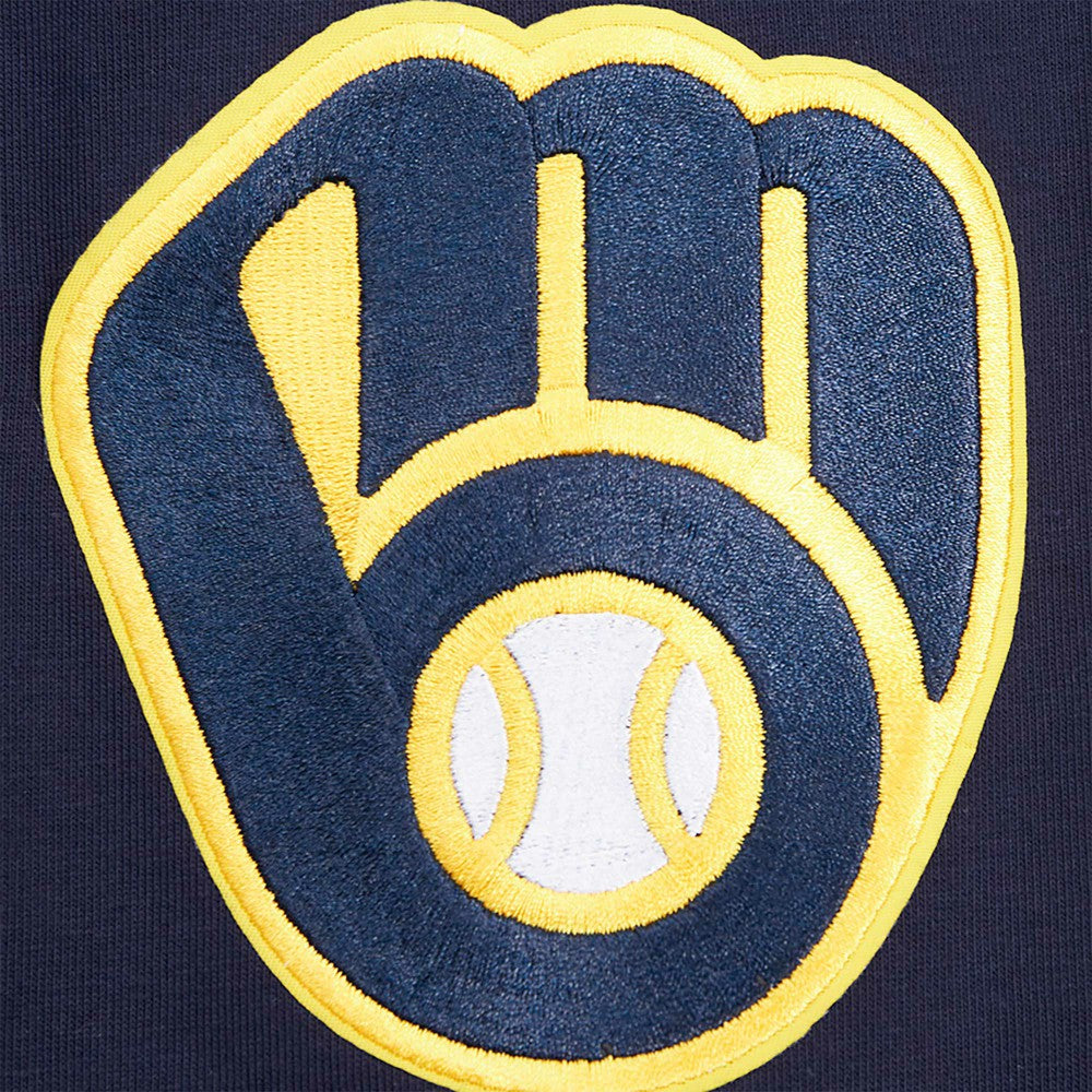 Navy Milwaukee Brewers Pro Standard Oversized City Tour T-Shirt