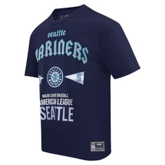 Navy Seattle Mariners Pro Standard Oversized City Tour T-Shirt