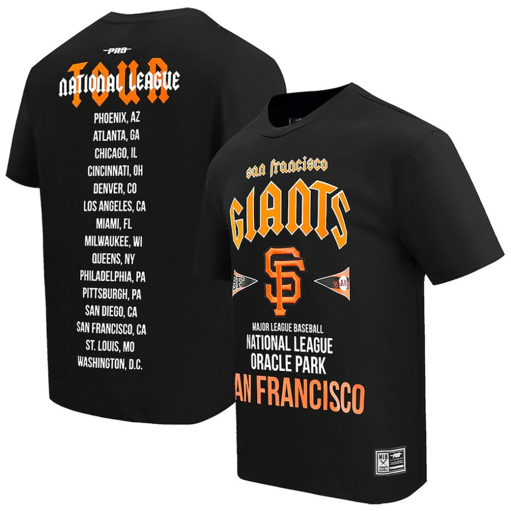 Black San Francisco Giants Pro Standard Oversized City Tour T-Shirt