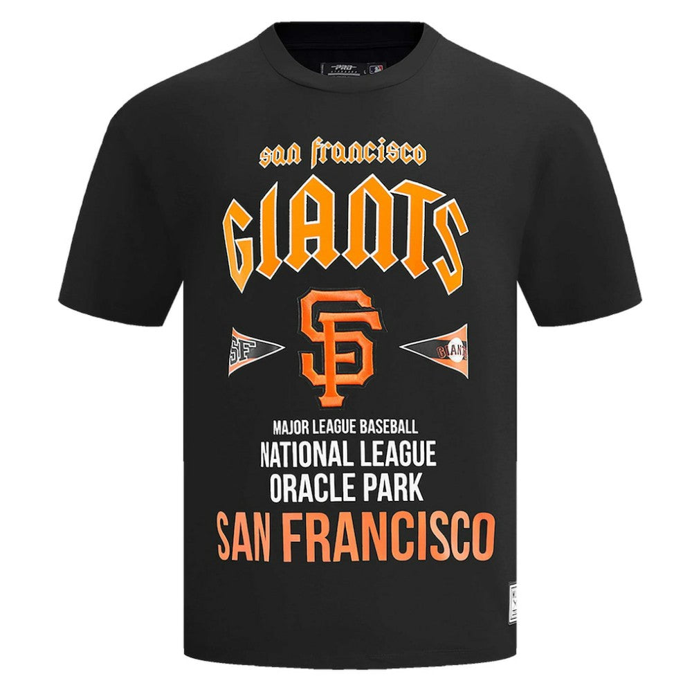 Black San Francisco Giants Pro Standard Oversized City Tour T-Shirt