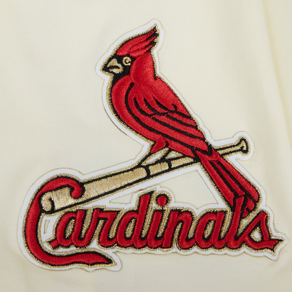 Cream St. Louis Cardinals Pro Standard Club Member Badge T-Shirt