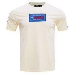 Cream Philadelphia Phillies Pro Standard Club Member Badge T-Shirt