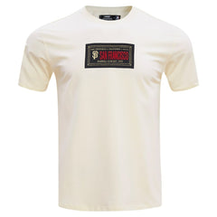 Cream San Francisco Giants Pro Standard Club Member Badge T-Shirt