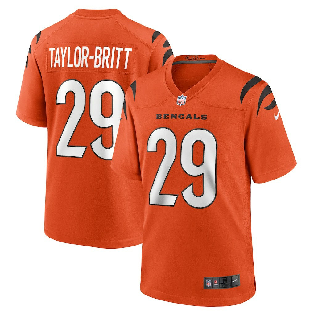 Cam Taylor-Britt  Alternate Game Jersey - Cincinnati Bengals Jerseys
