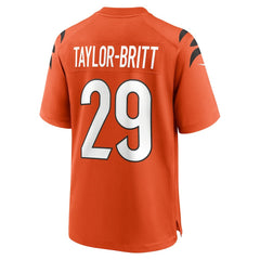 Cam Taylor-Britt  Alternate Game Jersey - Cincinnati Bengals Jerseys