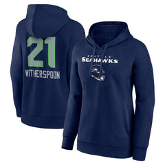 Devon Witherspoon  Women's Team Wordmark Player Name & Number Pullover Hoodie - Seattle Seahawks Hoodies