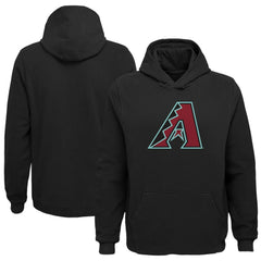 Black Arizona Diamondbacks Preschool Primary Logo Pullover Hoodie
