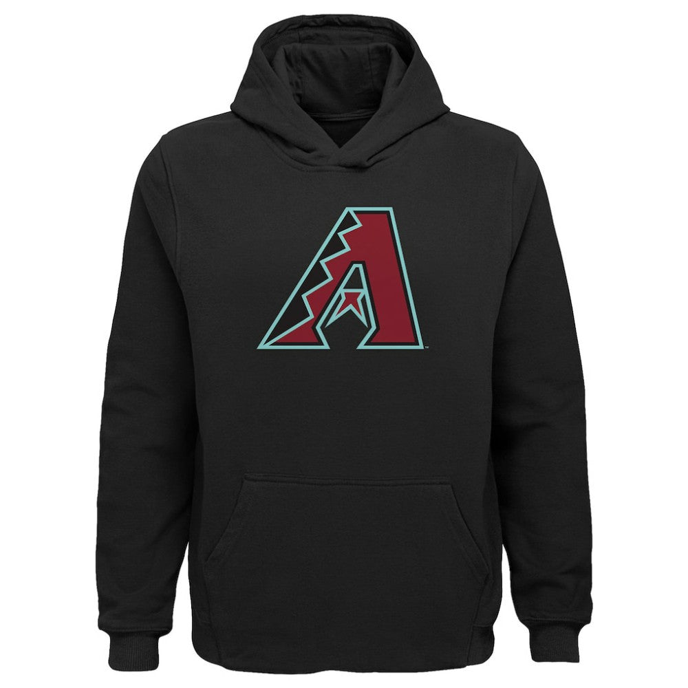 Black Arizona Diamondbacks Preschool Primary Logo Pullover Hoodie