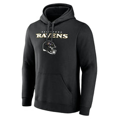 Kyle Hamilton  Team Wordmark Player Name & Number Pullover Hoodie - Baltimore Ravens Hoodies