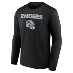 Tyree Wilson  Team Wordmark Player Name & Number Long Sleeve T-Shirt - Las Vegas Raiders T-shirts