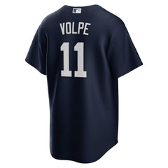 Navy Anthony Volpe New York Yankees Nike Big & Tall Alternate Replica Player Jersey