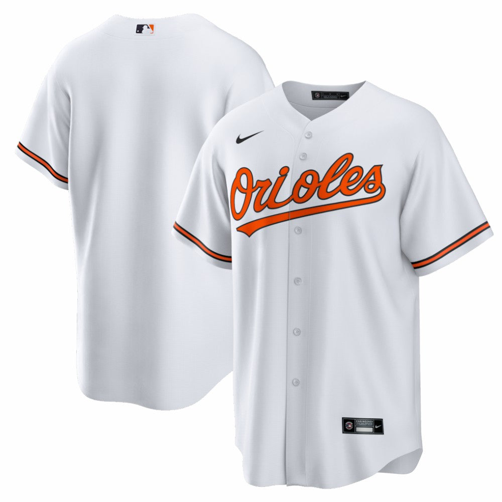 White Baltimore Orioles Nike Home Big & Tall Replica Jersey