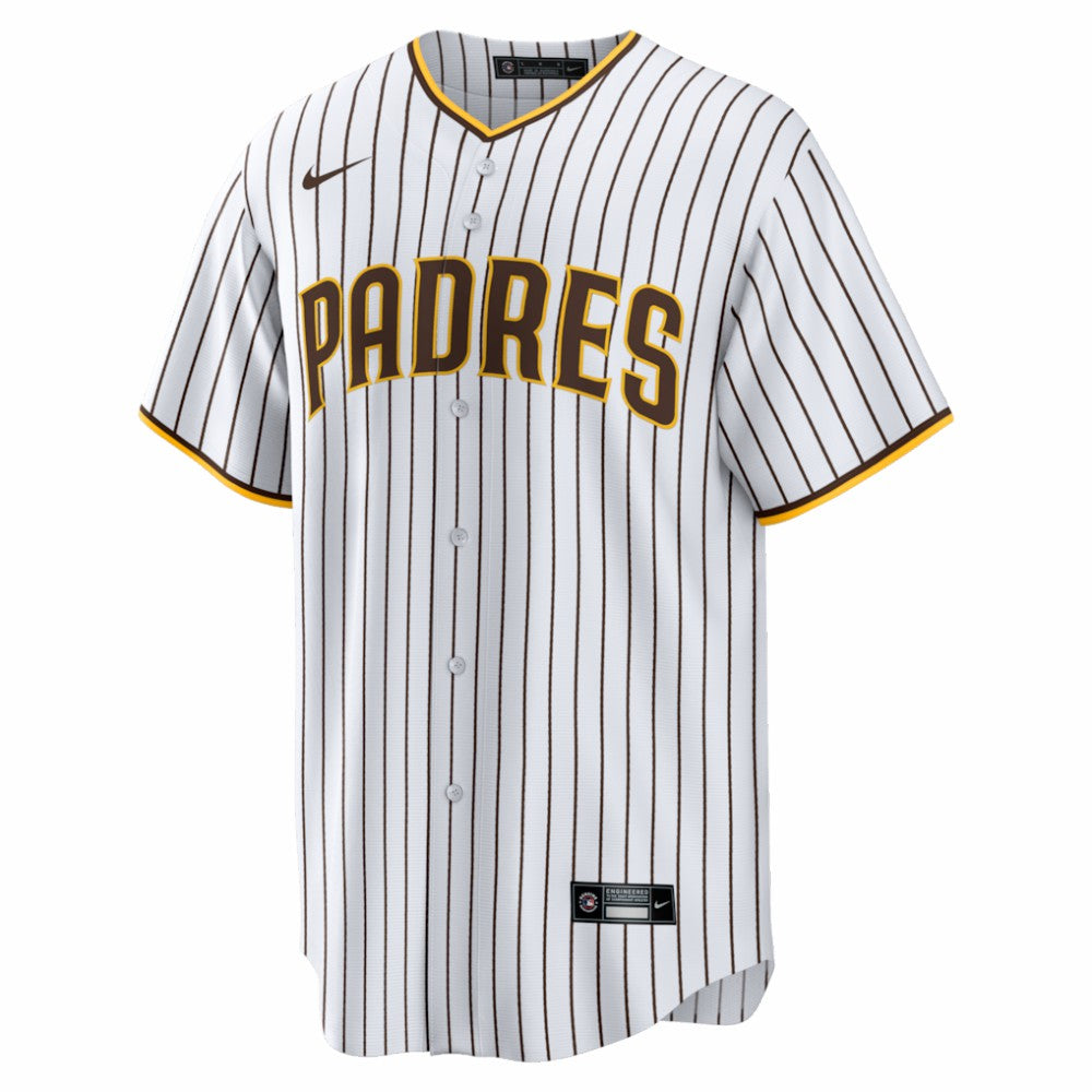 White San Diego Padres Nike Home Big & Tall Replica Jersey