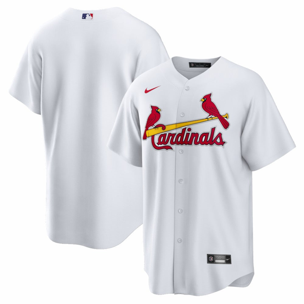 White St. Louis Cardinals Nike Home Big & Tall Replica Jersey