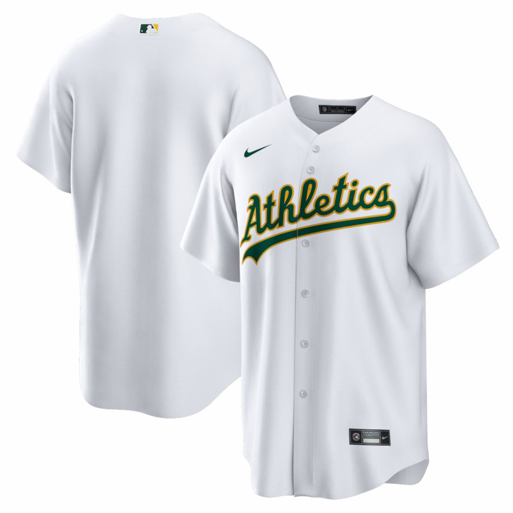White Athletics Nike Home Big & Tall Replica Jersey