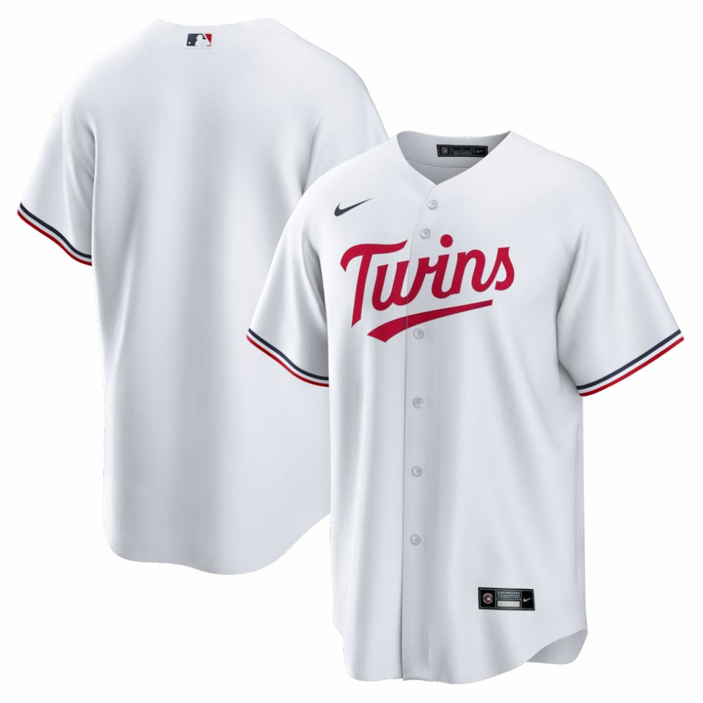 White Minnesota Twins Nike Home Big & Tall Replica Jersey