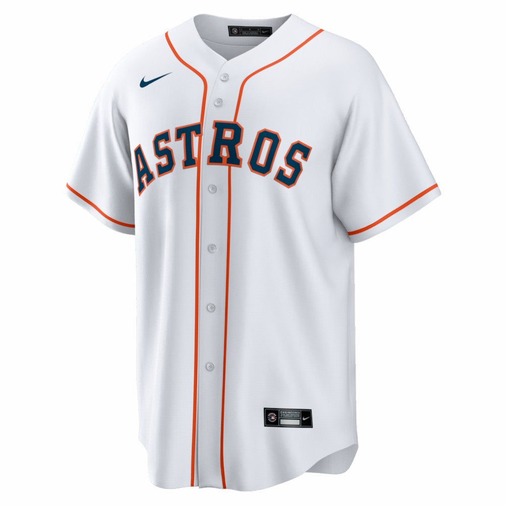 White Houston Astros Nike Home Big & Tall Replica Jersey