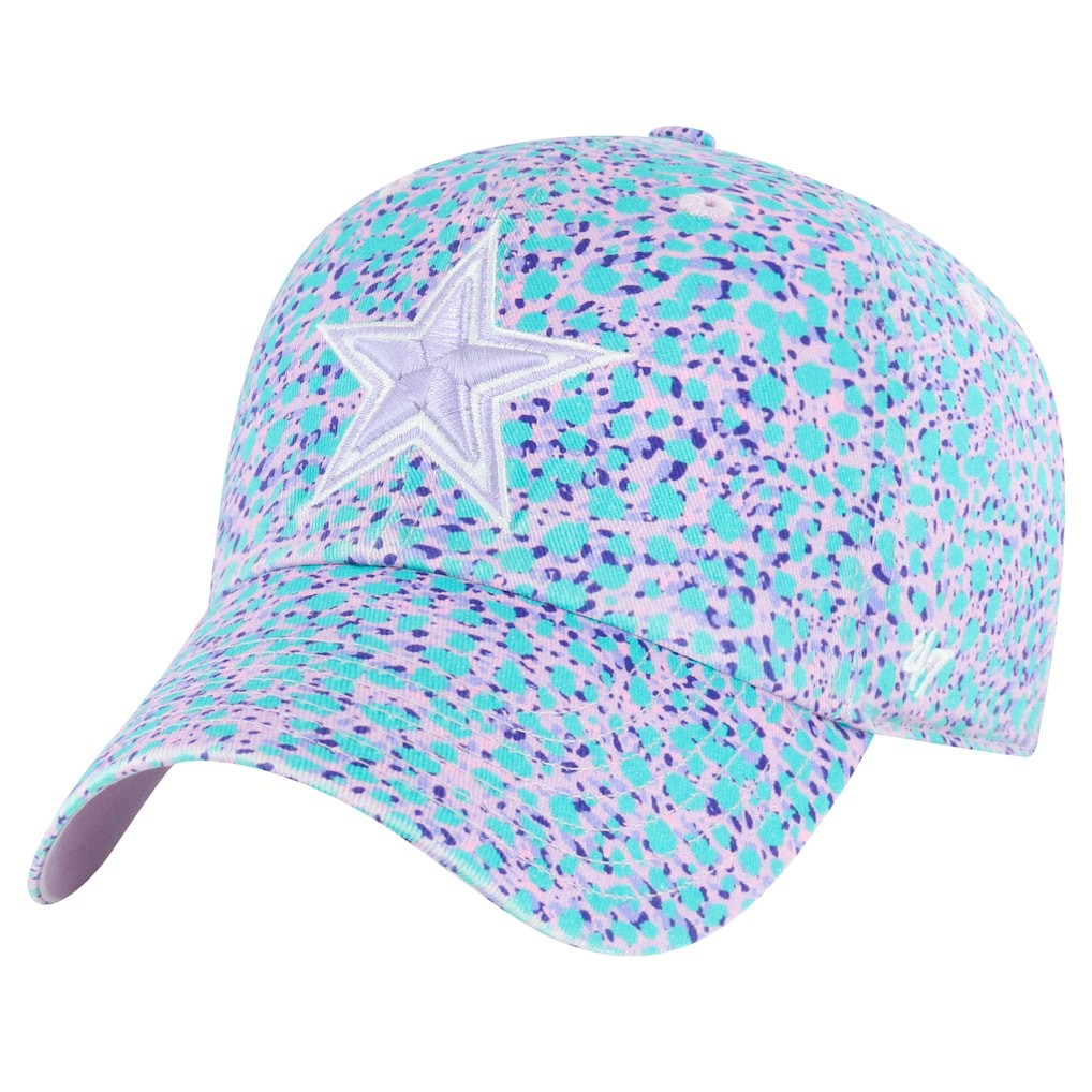 '47 Girls Youth Cosmic Burst Clean Up Adjustable Hat - Dallas Cowboys Hats
