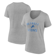Women's Victory Arch V-Neck T-Shirt - Detroit Lions T-shirts