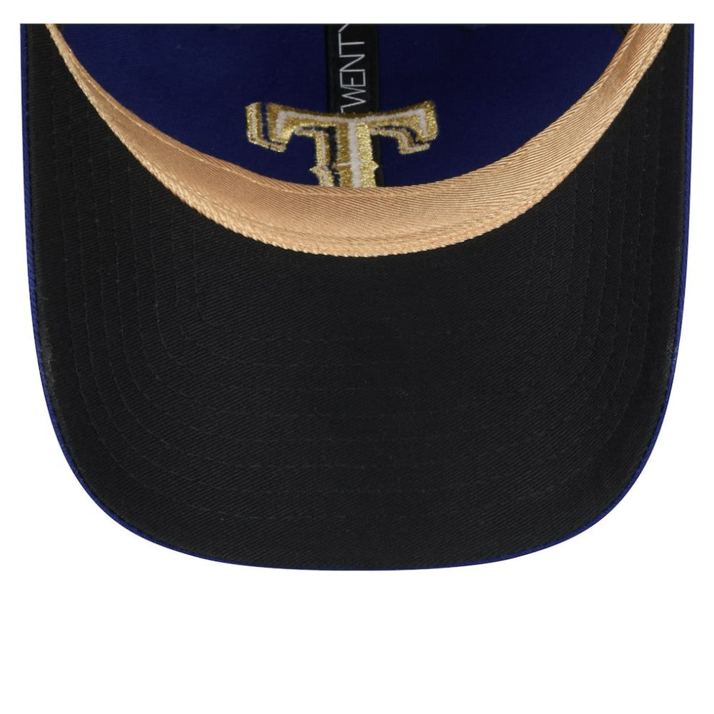 Royal Texas Rangers New Era 2024 Gold Collection 9TWENTY Adjustable Hat