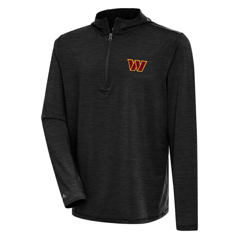 Antigua Tidy Quarter-Zip Pullover Hoodie - Washington Commanders Hoodies