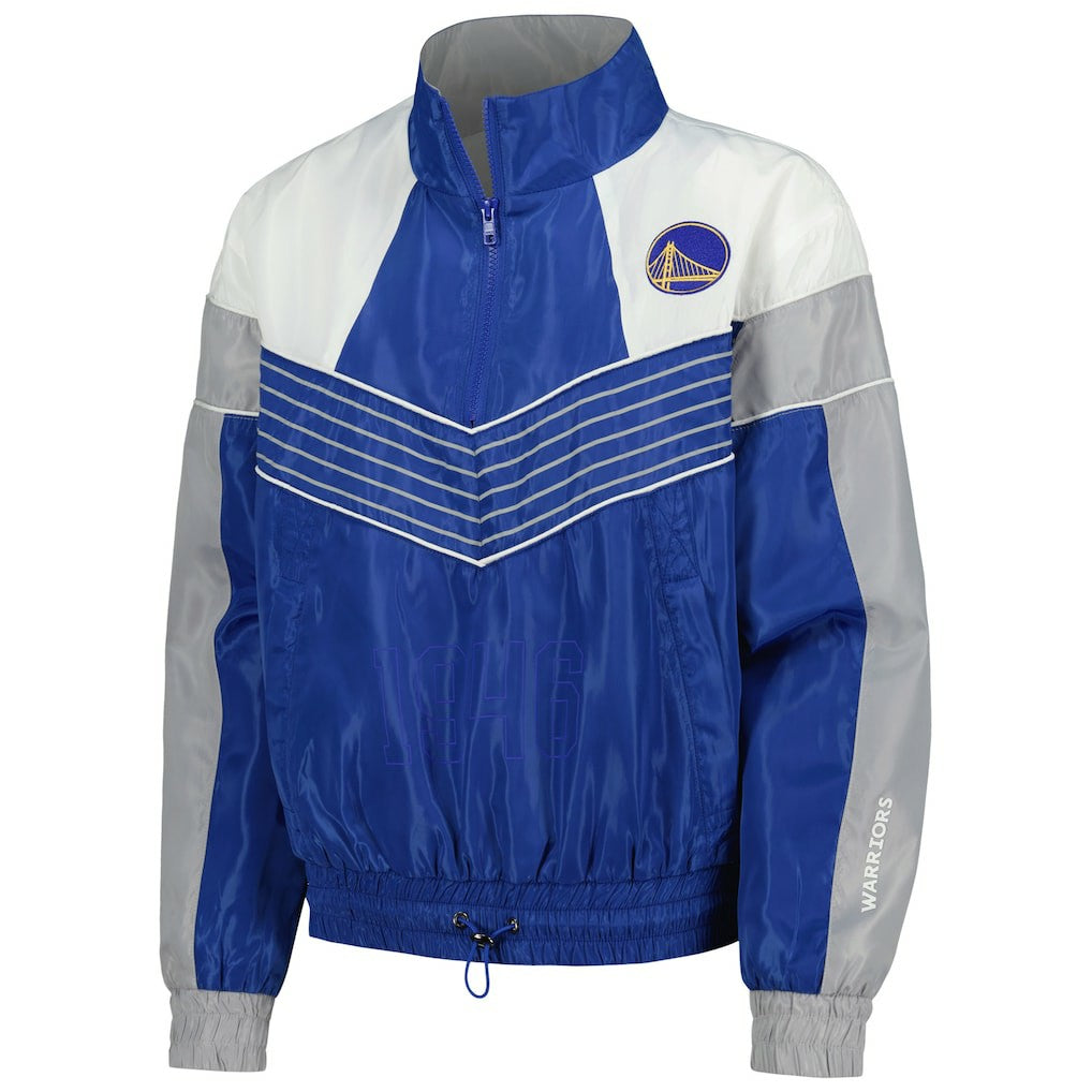 Golden State Warriors The Wild Collective Women's Courtside Half-Zip Track Jacket sale