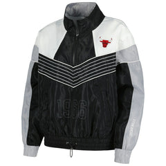 Chicago Bulls The Wild Collective Women's Courtside Half-Zip Track Jacket